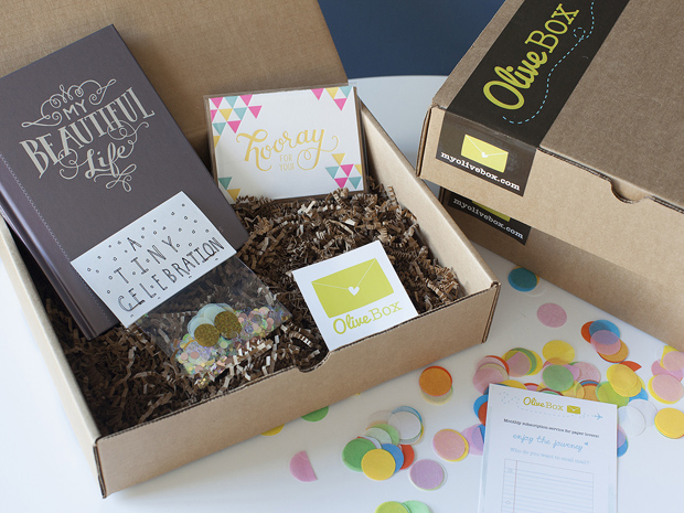 October Box // Olive Box - Monthly Subscription Service for Paper Lovers