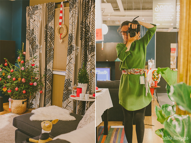 Decoração de Natal IKEA por Claudia Casal // Hello Twiggs na Loja de Loures